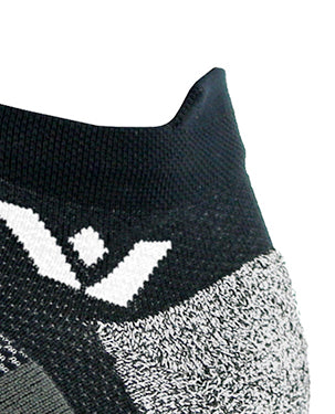 Close-up of the Flite XT No Show micro tab and ankle lock
