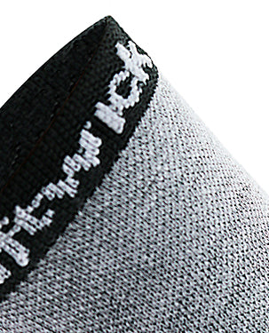 Close-up of a Swiftwick Hockey sleeve.