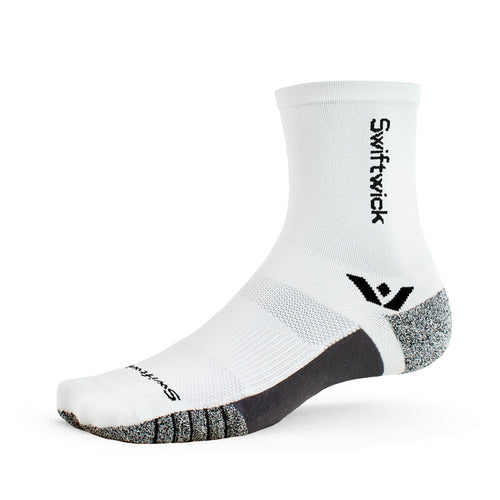 Flite XT Mid-Crew sock in white