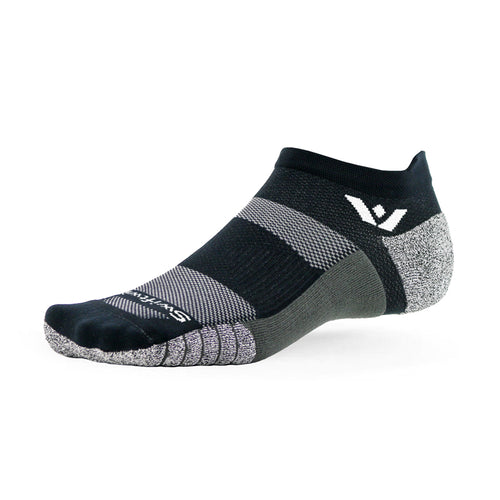 Flite XT No Show sock in black